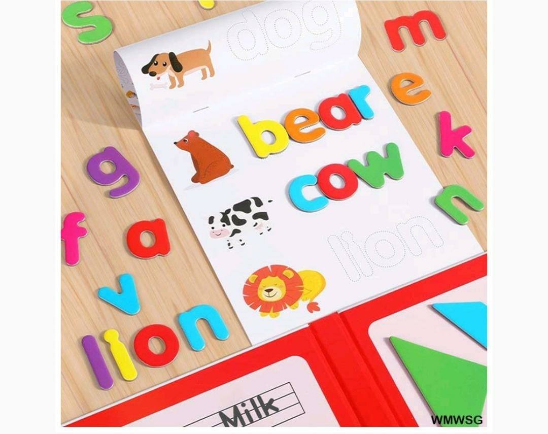 Wooden multifunctional spelling game for kids - EKT2430