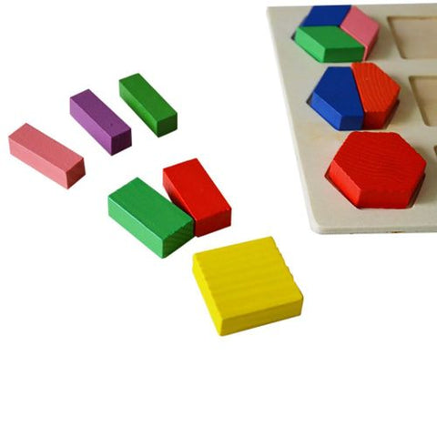 Wooden  Shape Sorter - Single Board - EKT2531