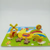 Wooden Jigsaw Puzzle Cock - EKT2554