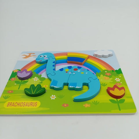 Wooden Jigsaw Puzzle Brachiosaurus - EKT2558