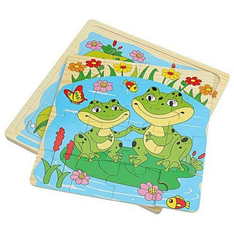 Wooden puzzle life cycle of Frog - EKT2569