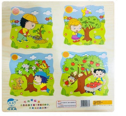 Wooden puzzle life cycle of Tree - EKT2571