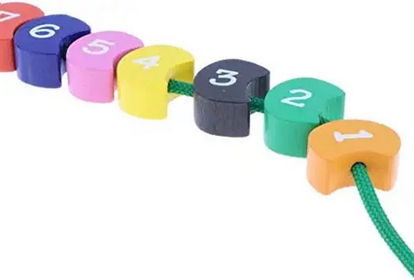 Caterpiller lacing toy  - EKT2580