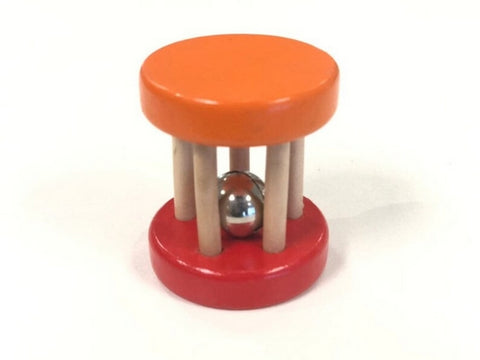 Single bell rattle 1pc random design will be shipped - EKT2593