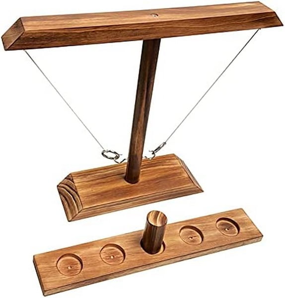 Wooden ring toss game - EKT2600