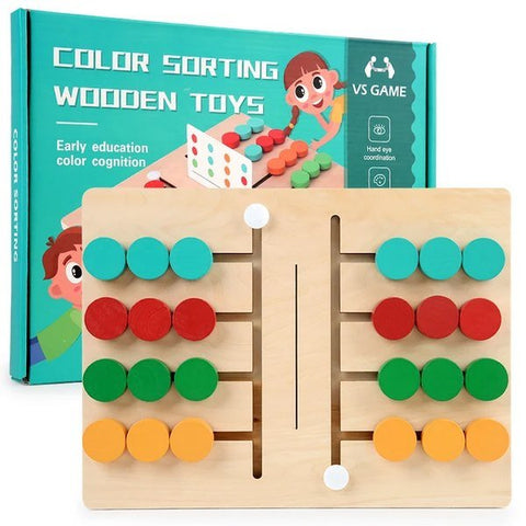 Colour Sorting wooden toy - EKT2606