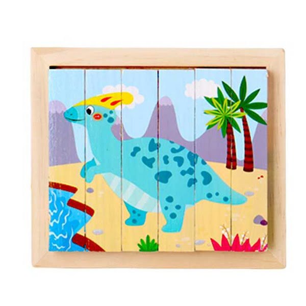6 pcs cube puzzle random design will be shipped - EKT2608
