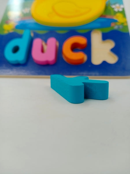 Wooden Zigsaw Puzzle Duck  - EKT2617