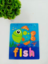 Wooden Zigsaw Puzzle Fish - EKT2624