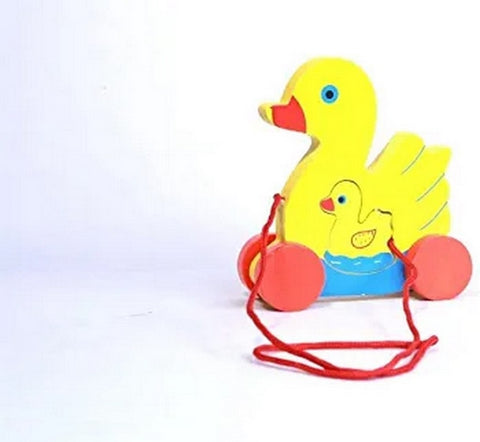 Wooden 2 in 1 pullalong  Duck - EKT2661