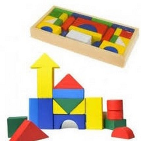 Wooden color blocks 26 pcs - EKT2671