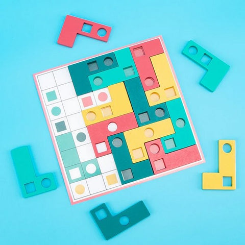 Interactive Type L Paired Puzzle Set for Kids | Enhances Focus & Logic Skills