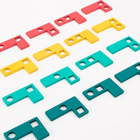 Interactive Type L Paired Puzzle Set for Kids | Enhances Focus & Logic Skills