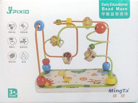 Early educational bead maze - EKT2697