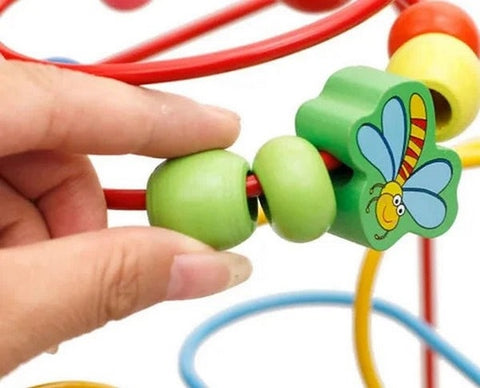 Early educational bead maze - EKT2697