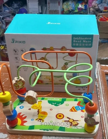 Early educational bead maze - EKT2697