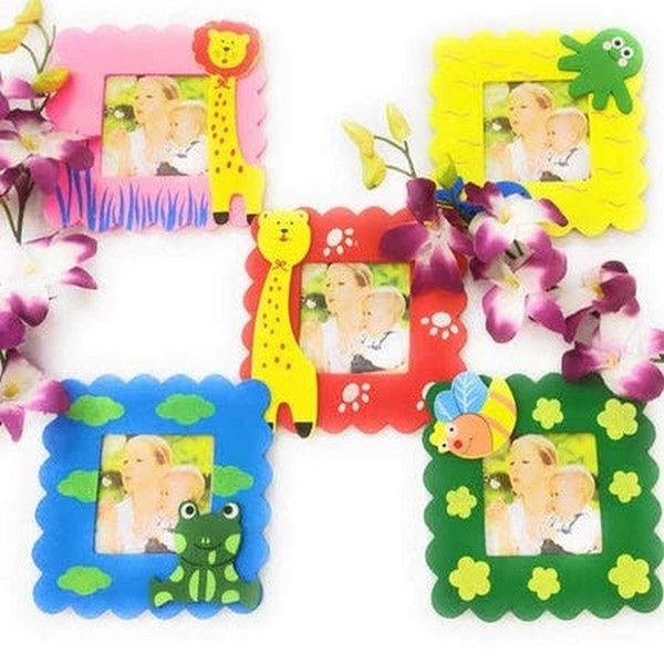 Wooden photo frame 1pc random design will be shipped - EKT2698