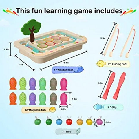 Wooden Fishing game - EKT2700