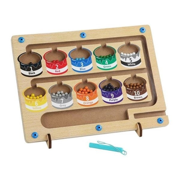 Wooden Color Classification Maze - EKT2702