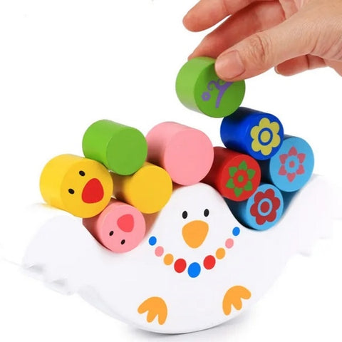 Wooden bird balance - EKT2711