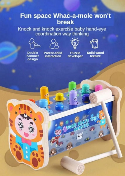 Tiger beats the hamster - EKT2783