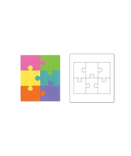 Color Wooden Block Puzzle Square - EKT2802