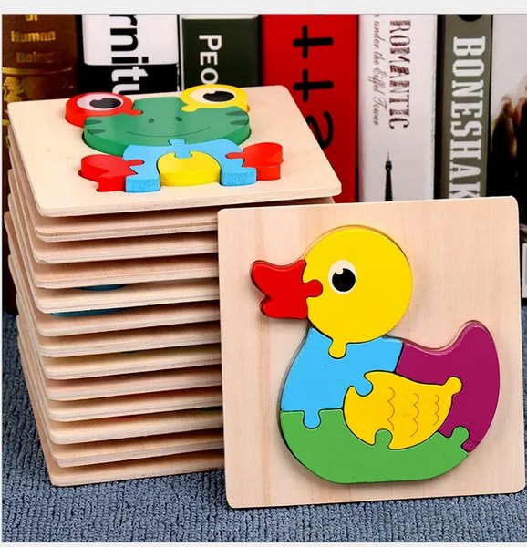 Wooden Puzzle Board With Name 1Pc Random Design Will Be Shipped - EKT2808