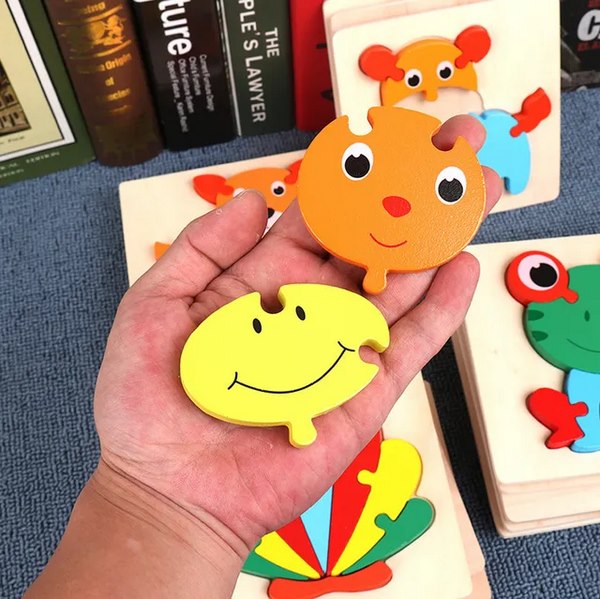 Wooden Puzzle Board With Name 1Pc Random Design Will Be Shipped - EKT2808
