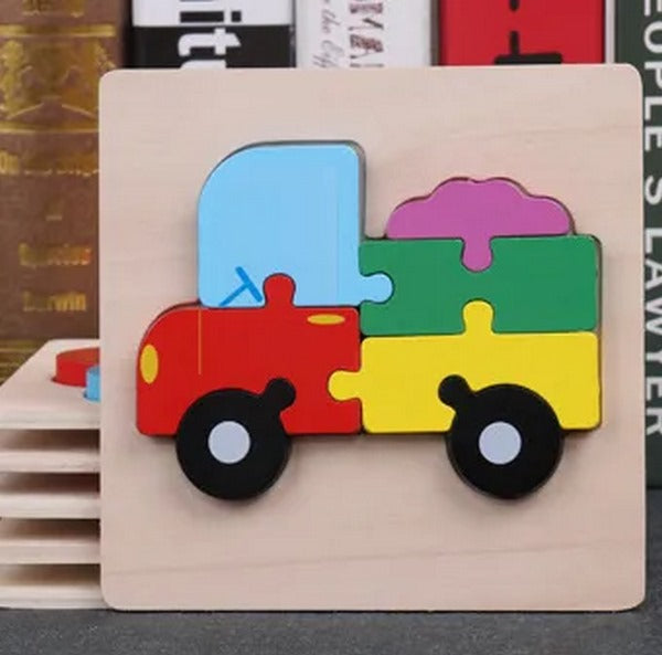 Wooden Puzzle Board With Name 1Pc Random Design Will Be Shipped - EKT2808