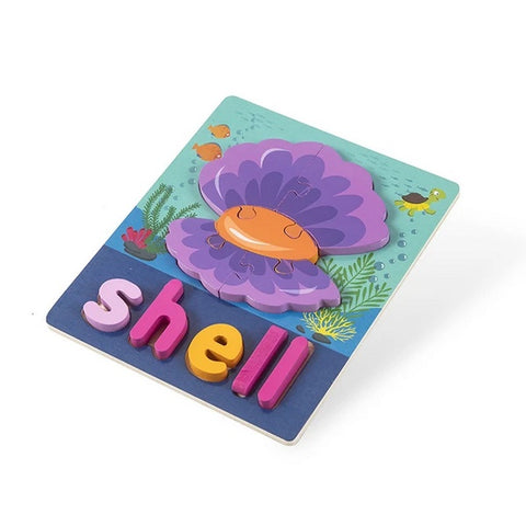 Wooden Jigsaw Puzzle Shell - EKT2829