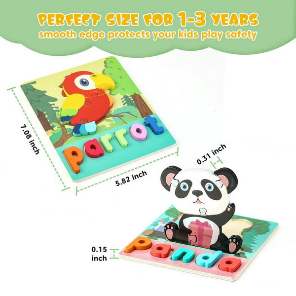 Wooden Jigsaw Puzzle Train - EKT2830