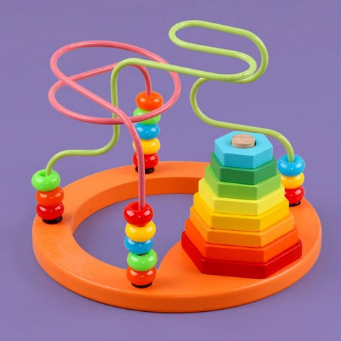 beads around the tower colorful 1Pc Random Design Will Be Shipped - EKT2837