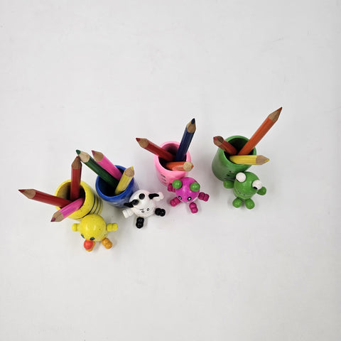 pencil stand 1pc random design will be shipped with pencils - EKT2839