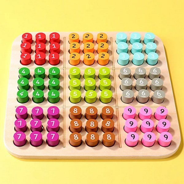 Wooden Sudoko Game Intensive Training - EKT2875