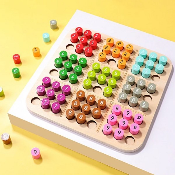 Wooden Sudoko Game Intensive Training - EKT2875