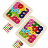 Wooden Number Blocks 2 Vs 2 Game - EKT2876