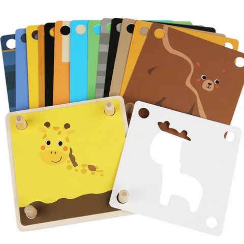 Matching Game Wild Animals 30 Pcs  - EKT2940