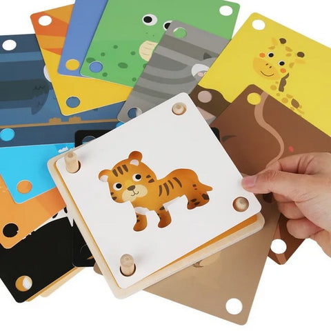 Matching Game Wild Animals 30 Pcs  - EKT2940