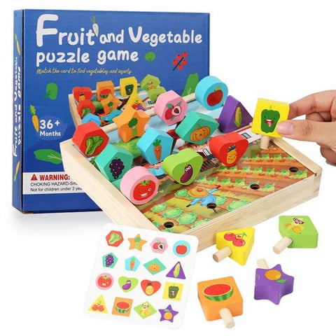 Fruit And Vegetables Puzzle Game - EKT2948