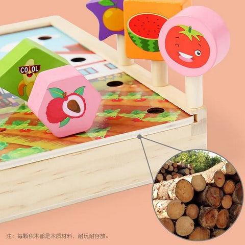 Fruit And Vegetables Puzzle Game - EKT2948