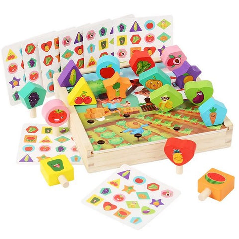 Fruit And Vegetables Puzzle Game - EKT2948