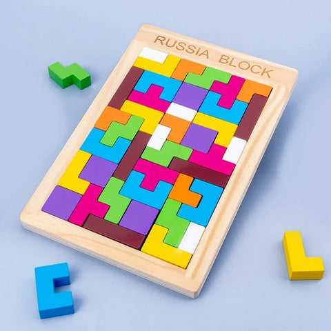 Wooden Cube Game - EKT2952