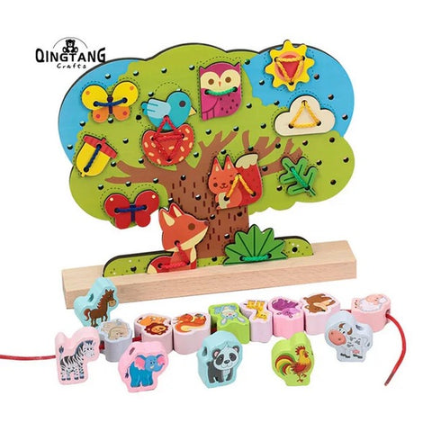 Wooden Animal Sting House - EKT2955