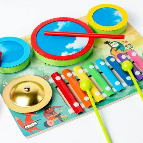 Playing Drums And Zither - EKT2991