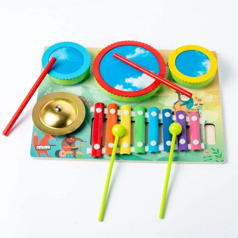 Playing Drums And Zither - EKT2991