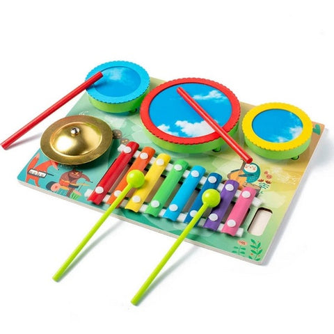 Playing Drums And Zither - EKT2991
