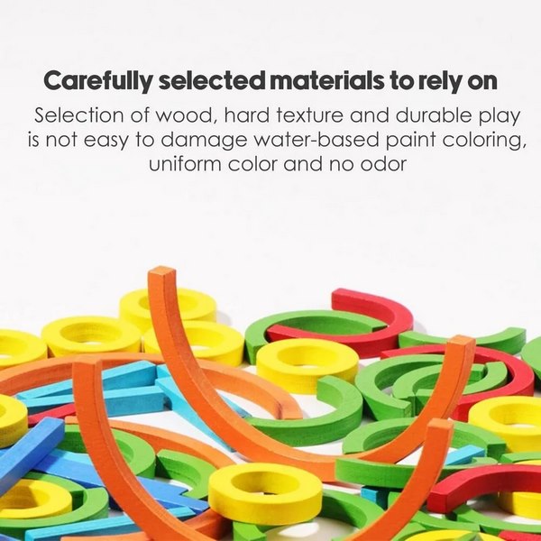 Wooden Sticks And Rings Game - EKT2995