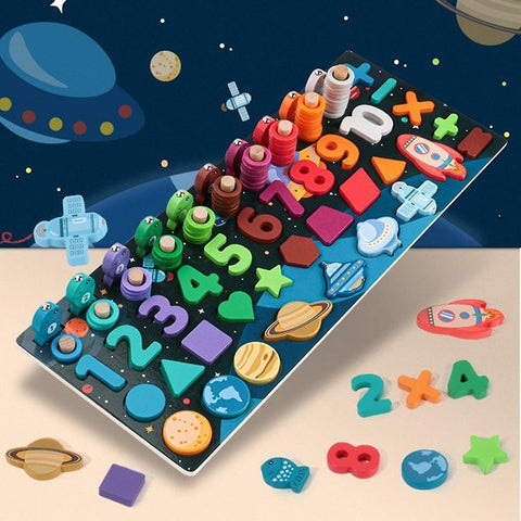 Wooden Universe Matching Board - EKT2996