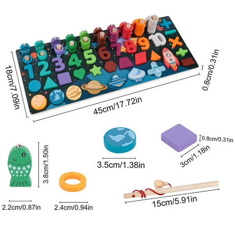 Wooden Universe Matching Board - EKT2996