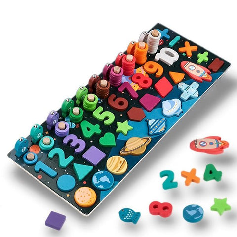 Wooden Universe Matching Board - EKT2996